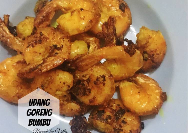 Resep Udang Goreng Bumbu Anti Gagal