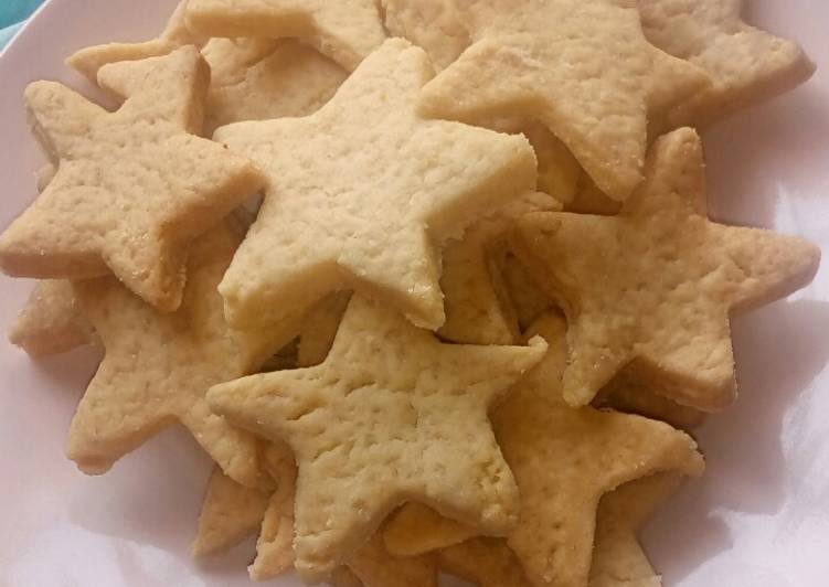 Steps to Prepare Homemade Vanilla Star Cookies Cooking Basics for Newbies