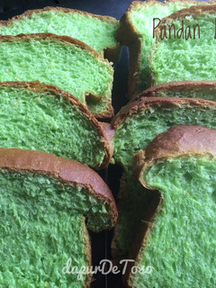 Foto resep Whippy pandan bread loaf