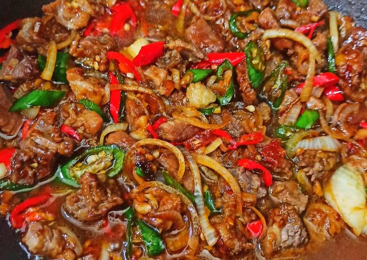 Oseng Daging Pedas