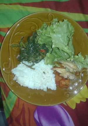 Foto resep Tumis kangkung pedesss