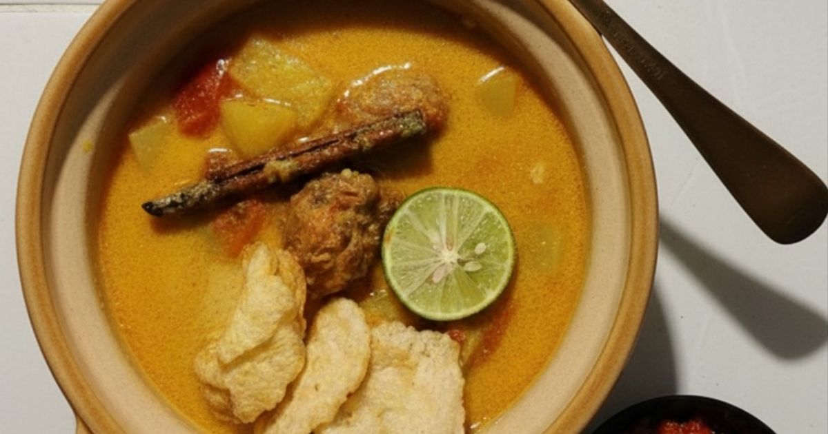 Soto ayam santan susu