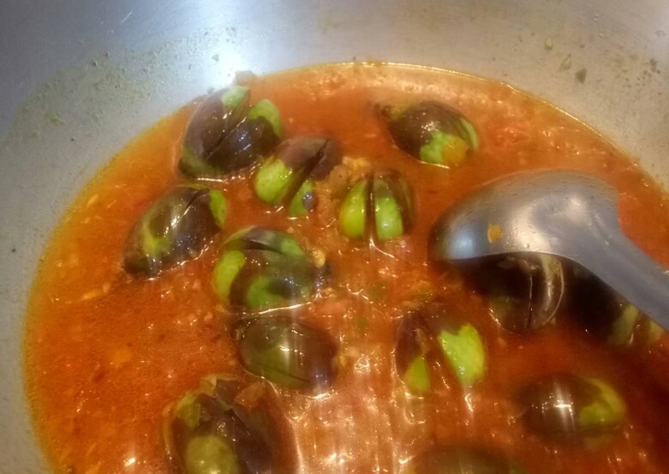 Eggplant Baigan with Gravy