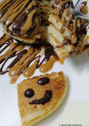 صورة لوصفة بان كيك خطير 🥞