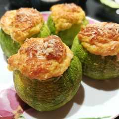Foto di Zucchine tonde ripiene