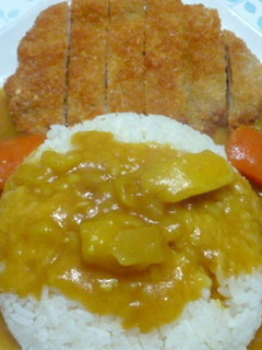 地瓜咖哩豬排飯 的食譜成品照片