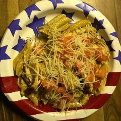 A picture of Chili’s Copycat Cajun Chicken Pasta.