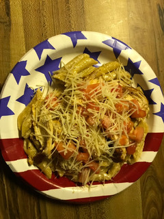 A picture of Chili’s Copycat Cajun Chicken Pasta.