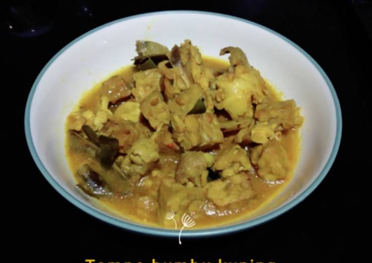 Tempe bumbu kuning