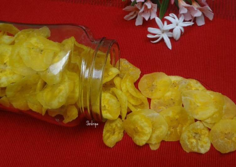 Simple Way to Make Award-winning Kerala plantain chips:
