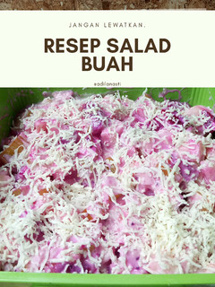 Foto resep Salad Buah