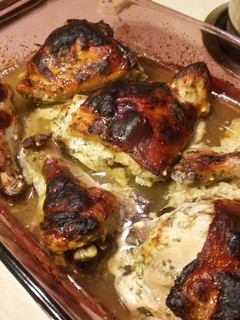 A picture of Greek Marinated Chicken.