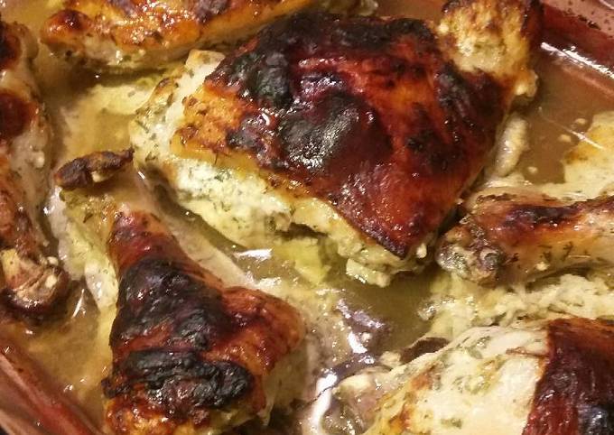 Steps to Prepare Favorite Greek Marinated Chicken