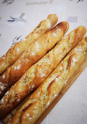 O poză a rețetei Baghete de casă.