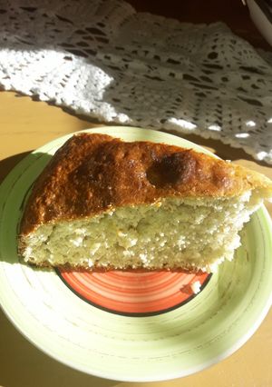 Una foto de Torta de banana y coco🍌🥥