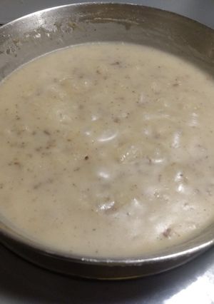 A picture of Poor Boys Sausage Gravy.