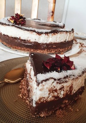 صورة لوصفة كيكة الطبقات الباردة 🍰