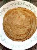 Wheat and Jaggery Dosa