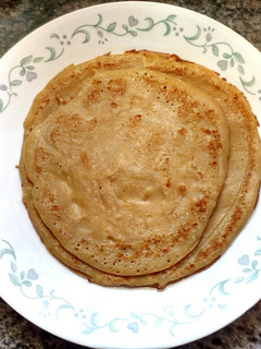 A picture of Wheat and Jaggery Dosa.