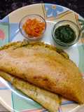 Moong Dal Sprouts Dosa