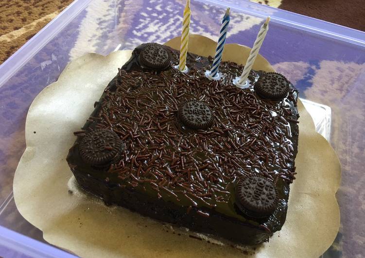 Cara Gampang Membuat Mini birthday cake oreo - dapurmeys Anti Gagal