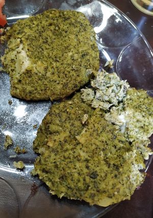 Una foto de Hamburguesas de brócoli