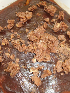 Una foto de Pastel de manzanas y limón con baño de chocolate para Caroline