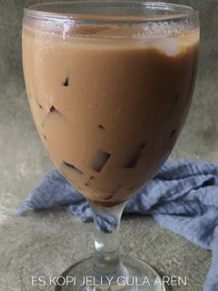 Foto resep Es Kopi Susu (Frappe) & Jelly