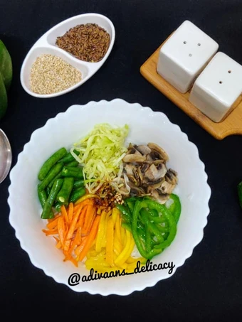 Recipe Bibimbap bowl which So Delicious