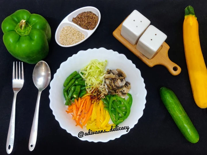 Recipe Bibimbap bowl which So Delicious