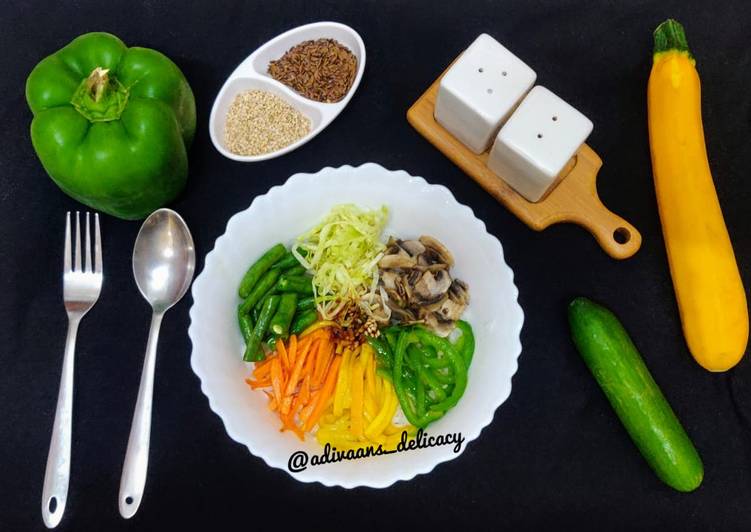 Simple Way to Prepare Super Quick Homemade Bibimbap bowl