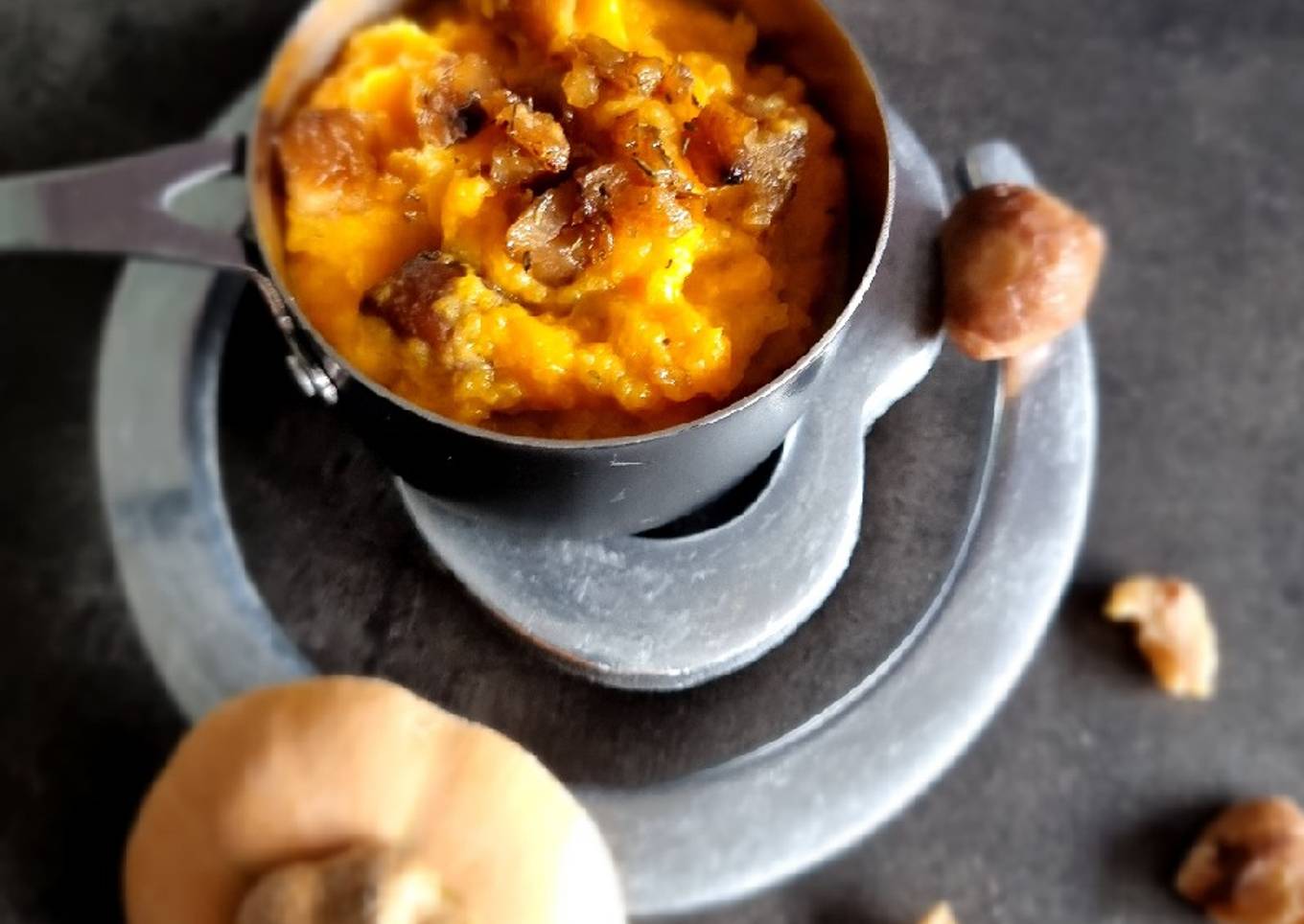 °Purée de courge aux marrons°