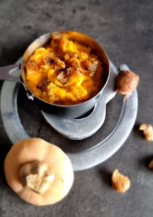 Une photo de °Purée de courge aux marrons°