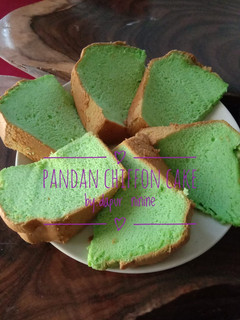 Foto resep Pandan chiffon cake