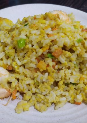 Foto resep Nasi Telur & Udang