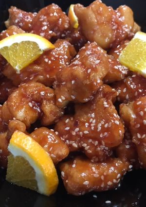 Szezámmagos kínai csirke recept fotója