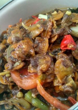Foto resep Tumis Kerang Dara Tude Laos