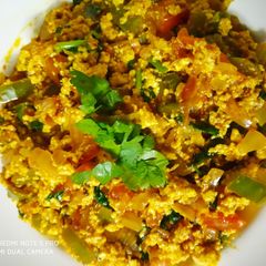 Paneer bhurji A picture of Paneer bhurji.