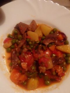 A picture of Beef stew.