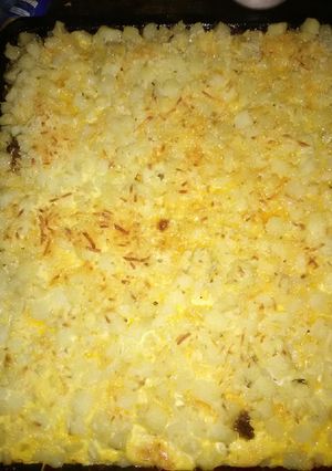 Una foto de Tortilla de papas rellena Al horno 🥔🥔