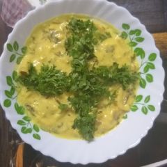 Papad ki kadhi A picture of Papad ki kadhi.