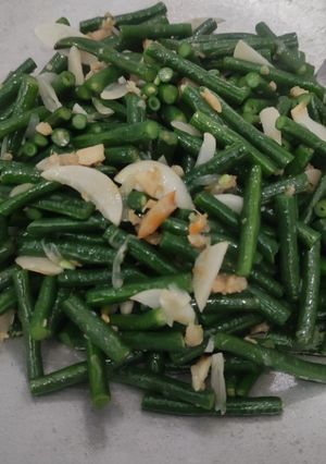 Foto resep Tumis kacang panjang ebi