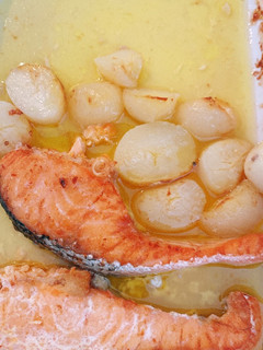 Foto de Salmão no forno