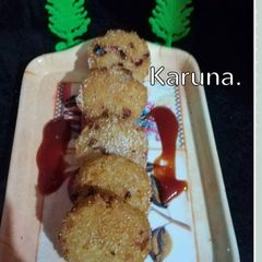 A picture of Poha cutlet.
