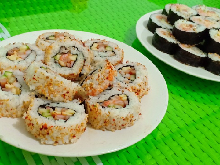 Resep Sushi rumahan yang Enak Banget