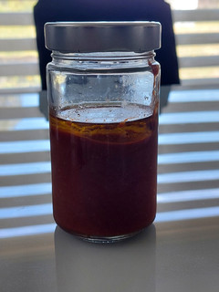 Una foto de Salsa de Ají cacho de cabra