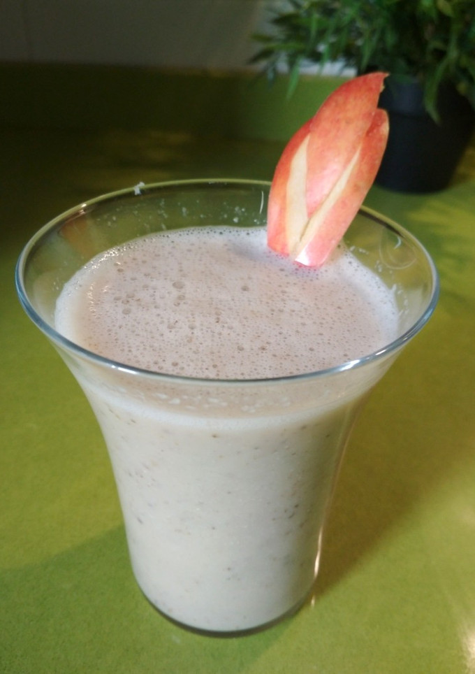 Una foto de Batido proteico mañanero 🥛🌄