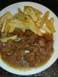 Carne de venado especiado