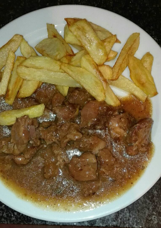 Una foto de Carne de venado especiado