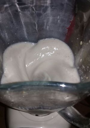 Una foto de Agua de avena con plátano